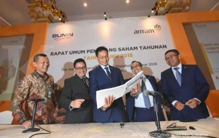 Kuartal I-2019, pembangunan pabrik Feronikel Antam capai 95%