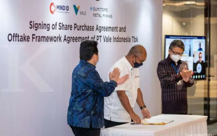 Pasca divestasi, ini rencana sinergi Vale Indonesia (INCO) dengan emiten tambang MIND