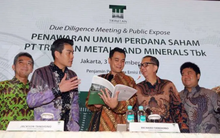 Dorong produksi, Trinitan Metals bangun smelter dengan teknologi terbaru