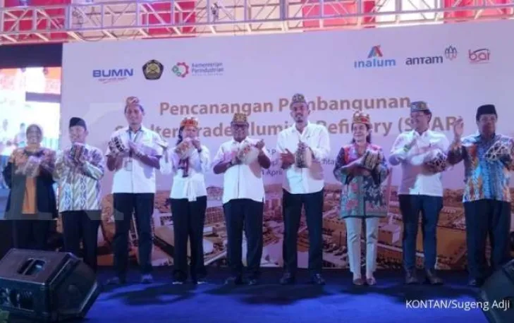 Progres sesuai target, Antam optimistis proyek smelter rampung di akhir 2021