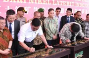 Pabrik Baterai Kendaraan Listrik di Morowali Resmi Dibangun