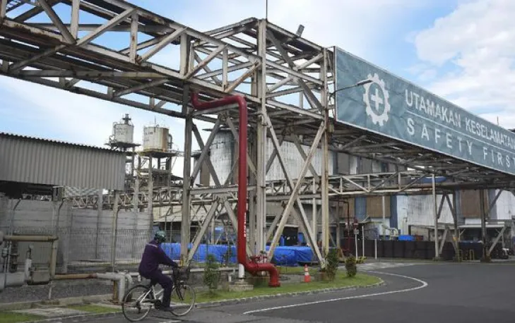 Progres Pembangunan Smelter Freeport Baru 4,9 Persen