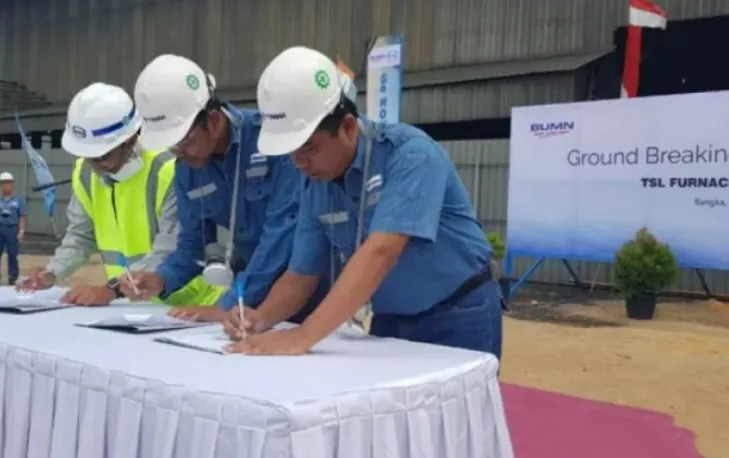 PT Timah Mulai Bangun Smelter Baru