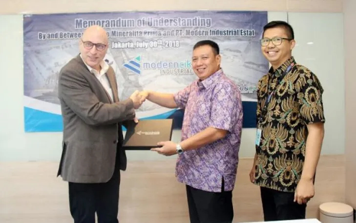 IMP Gandeng MCIE Bangun Komplek Smelter