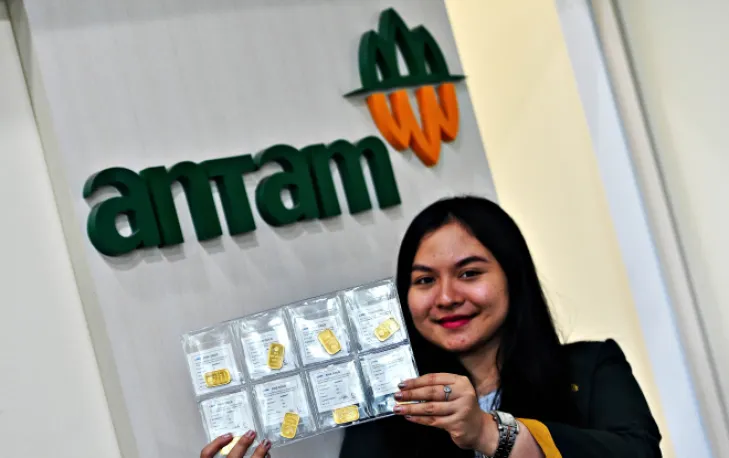 Antam Gelontorkan Dana Belanja Rp3,4 Triliun Tahun Depan