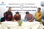 MoU PT InalumPemprov Kaltara Diteken