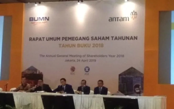 Antam Bagikan Dividen Saham Rp306,05 Miliar