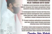 4 Arahan Presiden Jokowi Percepatan Nilai Tambah Batu Bara